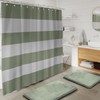 Clara Clark Bathroom Set - Sage Green Bathroom Accessories Set,