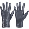 Dsane Winter Leather Gloves for Women, Touchscreen Texting Warm Driving