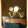 Allayu Inverted Funny Sports Night Light Changeable Shape Lamp for