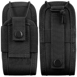 UWOLL Tactical Molle Radio Holder Walkie Talkie Bag Fanny Pack Combat Belt Waist Pack