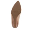 Franco Sarto Womens Frankie Pointed Toe Wedge Pump Ballet Beige