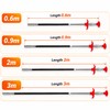 Telescopic Drain Cleaning Tool – Flexible Four-Jaw Pipe Unclogger for