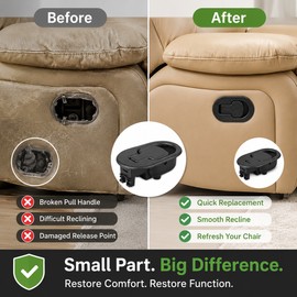 Recliner Replacement Handle for 3 mm and 6 mm Cables