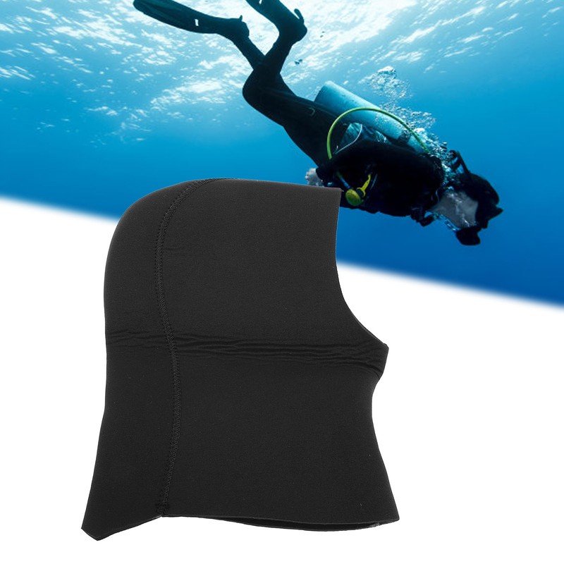 Wetsuit Hood Head Ear Protection UV Proof Breathable Diving Hat