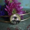 Inky Cap Mushroom Cuff Bracelet