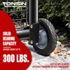 YONSIN 8" Heavy Duty Gate Wheel Caster For Metal Tube