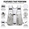 Reflective Running Hydration Vest for Sports – Lightweight Phone Storage