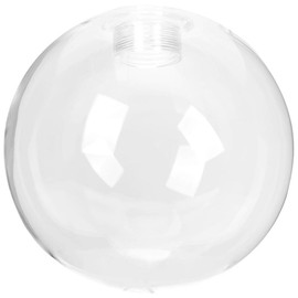 OSALADI Glass Lampshade Replacement 5.90 Inch Clear Globe Lamp Cover for Ceiling Table Floor Lamps Easy Install Transparent Light Shade for Home Decoration