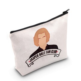 Jasper Twilight Fandom Gift Jasper Hale Fan Club Cosmetic Bag Movie Fandom Inspired Gift (Jas-per H CA Bag)