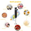 TUMIDY Cordless Immersion Blender with Egg Whisk and Chopper, Rechargeable