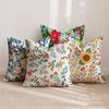 Adabana Relax Corduroy Throw Pillow Covers 18x18 Inch Set of