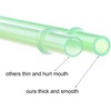 Dakoufish 12 Piece 13 Inch Reusable Plastic Thick Drinking Straws