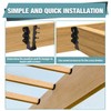 2x6 Joist Hanger 48Pcs,Q235B Steel Face Mount Joist Hangers, Hurricane