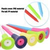 110 Pieces 83mm Golf Tees Multi Color Plastic with Rubber