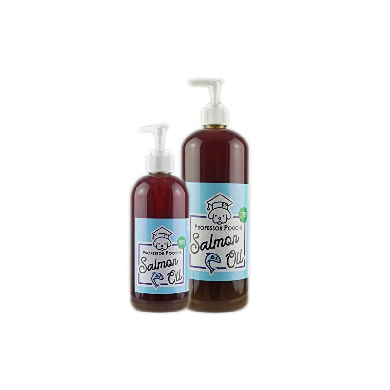 Professor Pooch’s Salmon Oil for Dogs Omega 3 Supplement 100%