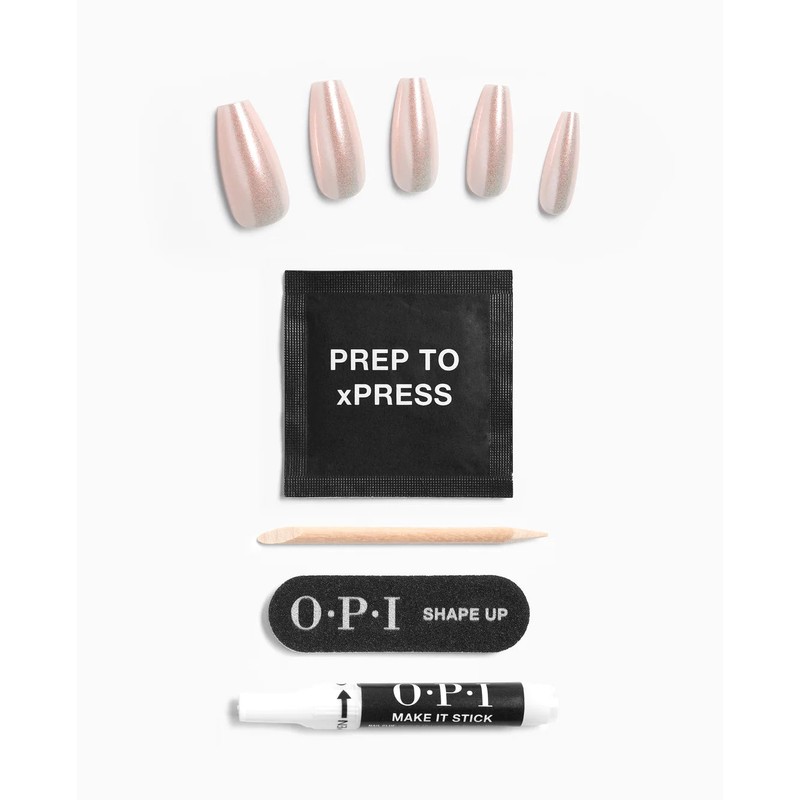 OPI xPRESS/ON Throw Me a Kiss- LONG