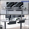 VIVO Under Desk 17 inch Extra Deep Cable Management Trays,