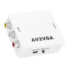 For AV to VGA Conveter Portable 1920x1080 HD AV2VGA Video