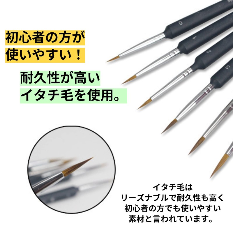 Line Drawing, Paint Brush, Surface Brush, Extra Fine Nihonga, Design,