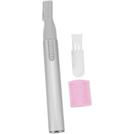 Baluue 1 Juego Recortadora De Cejas Electrica Agente De Mudanzas Eliminación Equipo Women Hombres Permanente Maquinillas De Afeitar Dispositivo Cabello Facial Abdominales Silver