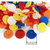 Adhere 50pcs Plastic Golf Ball Position Marker Quarter Size 25mm