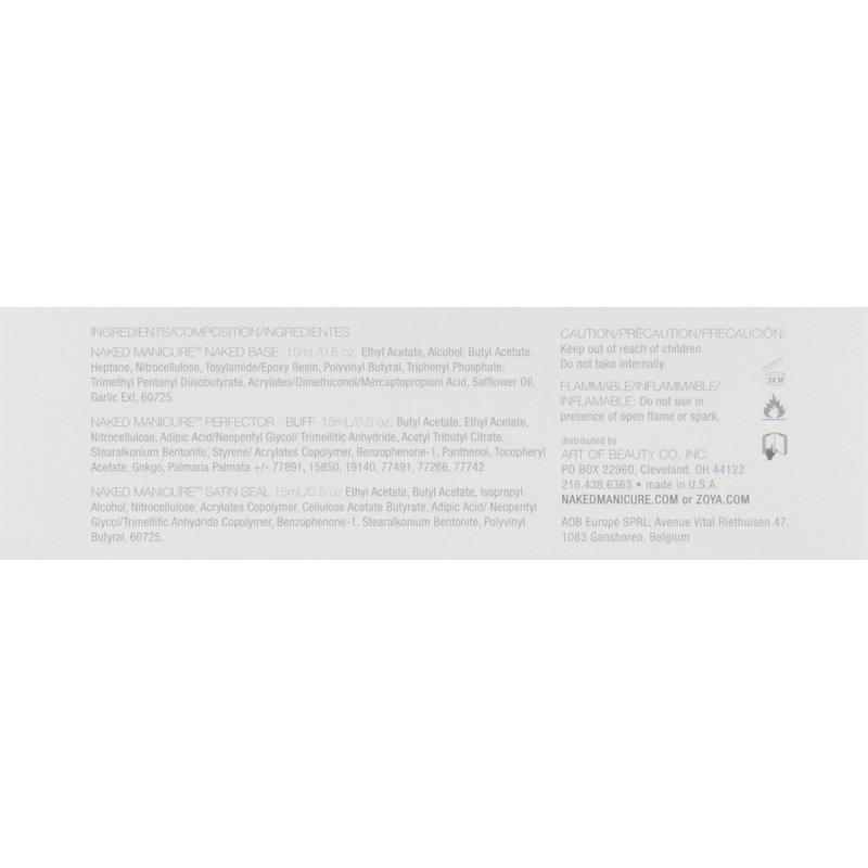 ZOYA Men's Starter Manicure Kit, 3.75 oz.