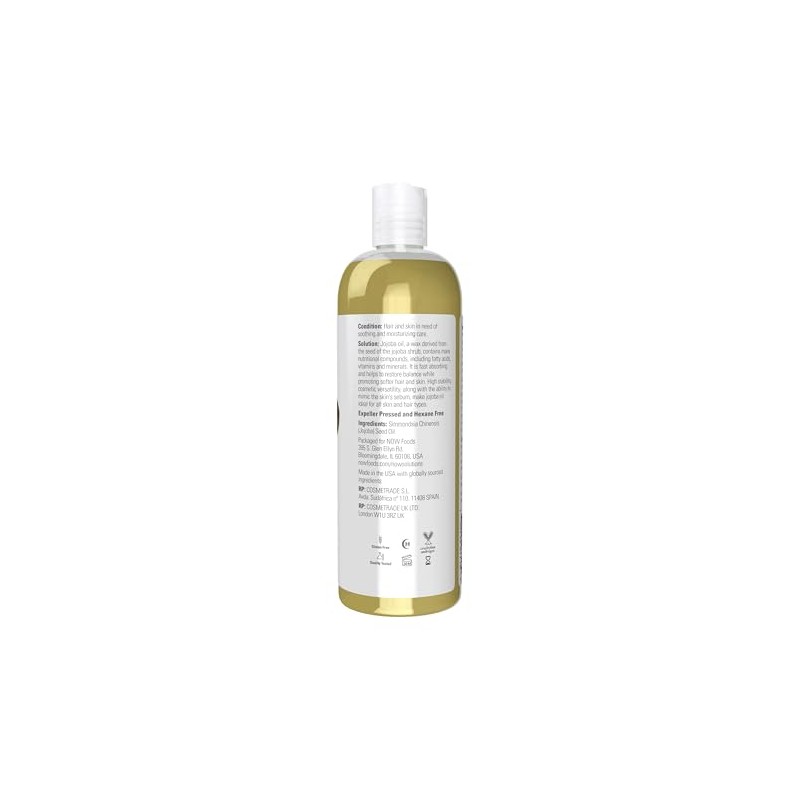 NOW Jojoba Oil,16-Ounce