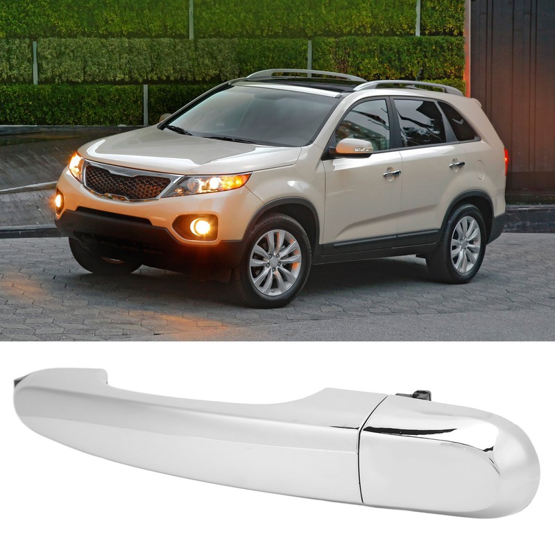 Rear Left Exterior Outside Door Handle Electroplated 826512P010 Replacement for