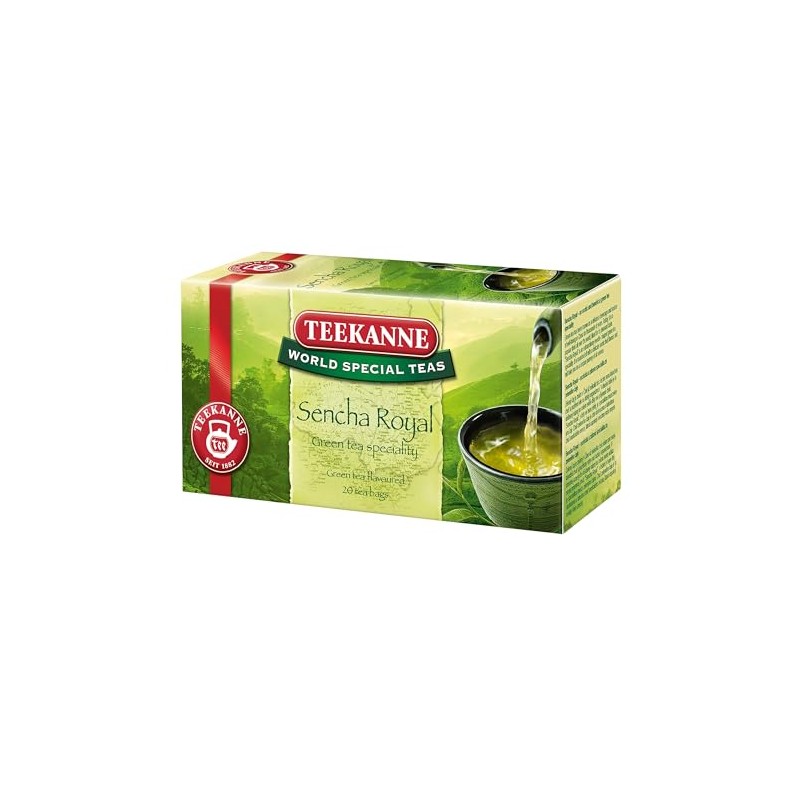 Teekanne Sencha Royal Green Tea with Exotic Fruit Flavor Herbal
