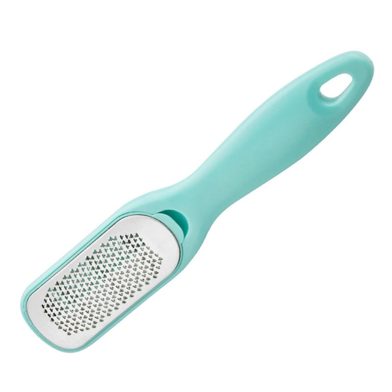 FRCOLOR 1pc Double-sided Stainless Steel Foot File for Callus Removal