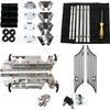 YTS Motor Saddlebag Latch Hardware Kit Saddlebag Hinge Set for