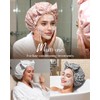 YANIBEST Gorro De Ducha Antideslizante De Lujo Yanibest Para Mujer