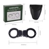 Yoghourds Double Lock Handcuffs, Adjustable Heavy Duty Steel Wrist Cuffs