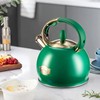 SUSTEAS Stove Top Whistling Tea Kettle - Food Grade Stainless