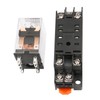 Weasch 2Pcs Electromagnetic Power Relay, HH52PL, AC 24V Coil, DPDT