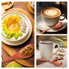 50 Pcs Small Wooden Spoons, 6.5" Soup Spoons Bulk for