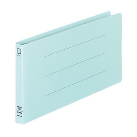 Kokuyo flat file Paper Cover Resin Binding Hardware 2 Hole t6xy11 150 Sheets Accommodate Blue Flat – V44B