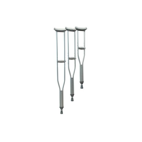 Lumex 36100 Crutch Tip, Retail, Gray