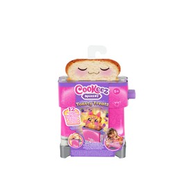 Cookeez Makery Toasty Treatz Toaster with Scented Plush - Comes with only 1 ; Make A Soft and Squishy Surprise Plush Friend. Pop-in-Bread and See A Surprise Pop Up! - Styles May Vary