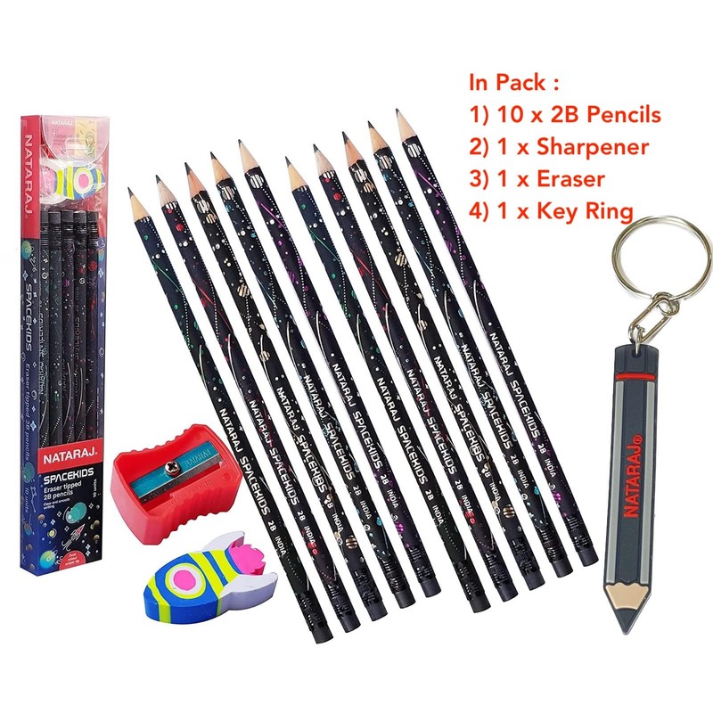 Nataraj Pencils For Children | Kids Writing Pencils | Spacekids