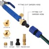 Jet Nozzle 2-in-1 High Pressure Power Washer, Watering Sprayer Cleaning