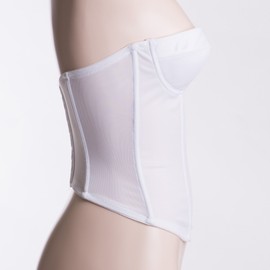 Aurora Simple Bustier, Bridal Inner, Wedding Dress, Bride, Wedding, white (off-white)
