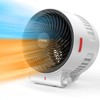 Shinic 2-in-1 Heater and Fan Combo,1500W Portable Space Heater with