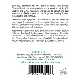 Mario Badescu Lecithin Nourishing Shampoo, 8 Fl Oz