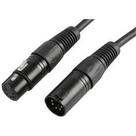 Lead, XLR DMX, 5P 2PAIR, 5M, HDMI Cables, Qty X 1 | PLS00413