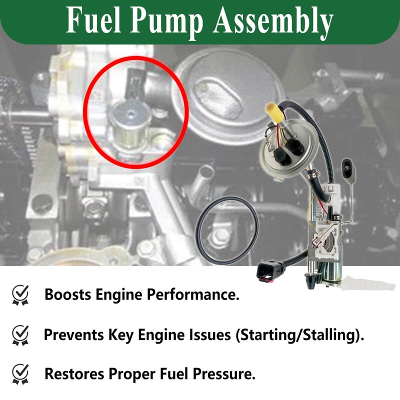 Fuel Pump Assembly, Compatible with 1996 Jeep Cherokee XJ 2.5L
