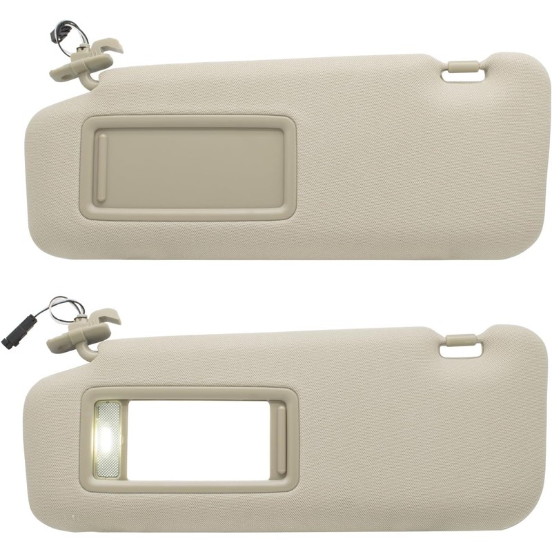NHILES Left Driver Sun Visor Compatible with Mazda CX-9 2010-2015