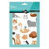 Maildor AE227C Pack of 6 Sheets Baby Stickers, 14.8 x