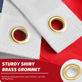 American Flags for Outside Long-Lasting,3x5 Foot American Flags,Deluxe Embroidered American Flag 3x5,American Flag Outdoor Heavy Duty 3x5 FT