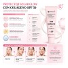Weud Corea Kit Facial Colágeno Péptidos Niacinamida Spf50